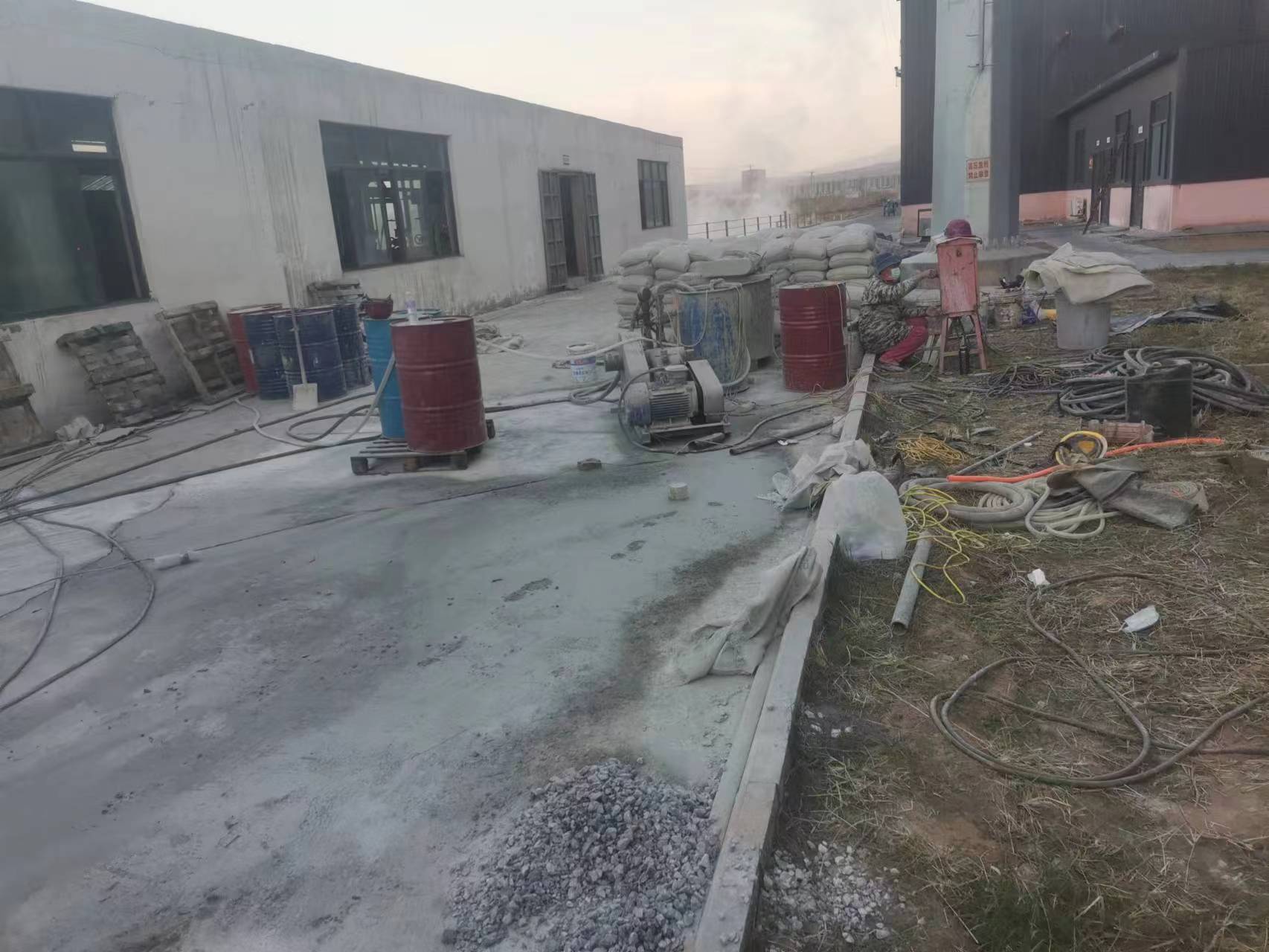 靖西厂房地基沉降注浆
